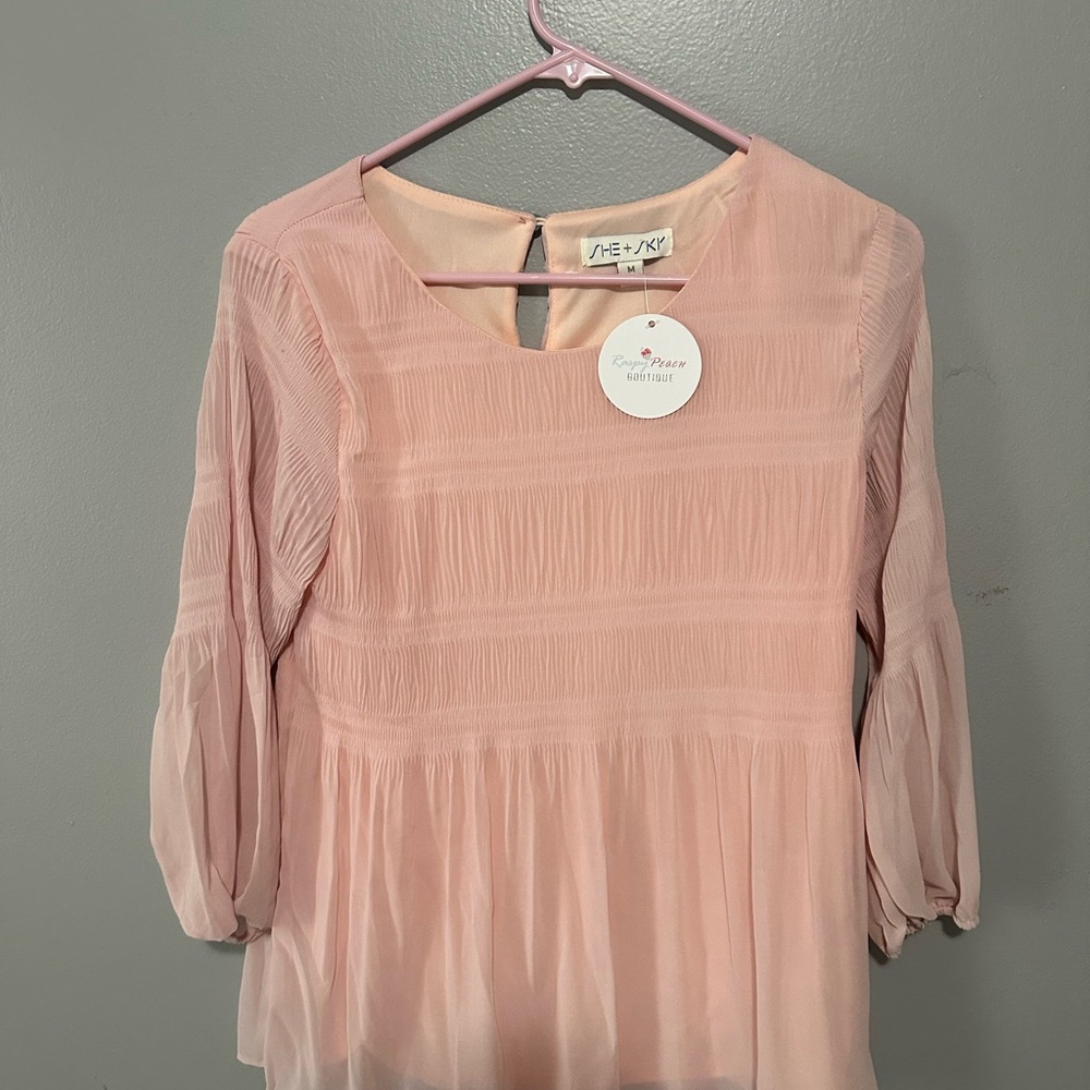 Vero Moda Blush Pink Blouse